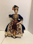 Charming 14” Vintage Greek Doll Collector's Piece