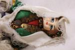 Handmade Greek Traditional Dress Doll - 9" Tall