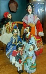 Authentic Vintage Greek Doll Collection - Set of 6