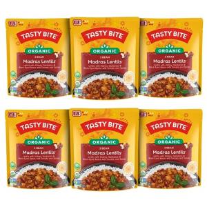 Organic 3 Bean Madras Lentils - Ready to Eat