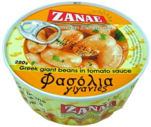 Zanae Greek Giant Baked Beans in Easy-Open Can