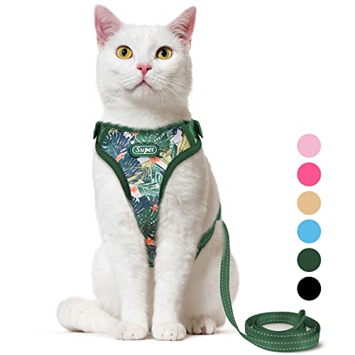 Adjustable Escape Proof Bengal Cat Harness and Leash