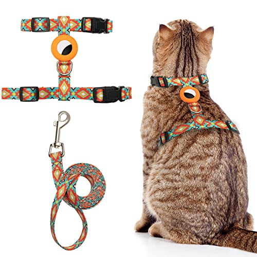 Bengal Cat Harness and Leash Set - Adjustable & Escape Proof