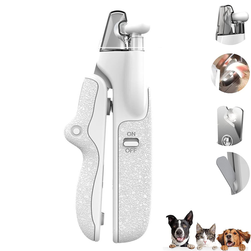 LED Cat & Dog Nail Clipper Trimmer