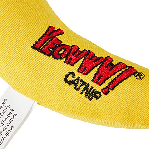 Yeowww! Yellow Banana Catnip Toy