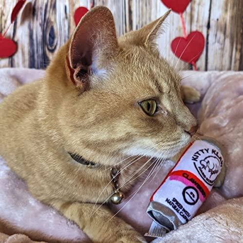 Huxley & Kent Plush Cat Toy | Kitty Klaw Clawberry