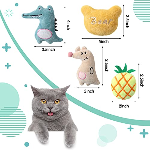 Interactive 20-Piece Bengal Catnip Toy Set