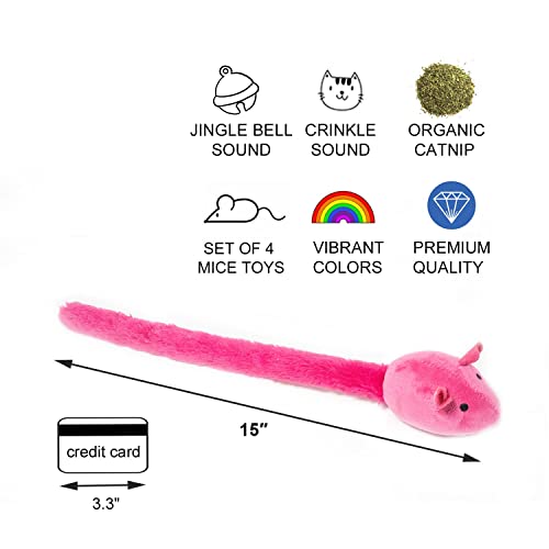 Premium Interactive Cat Toys Bundle: 4PCS Bengal Necessities