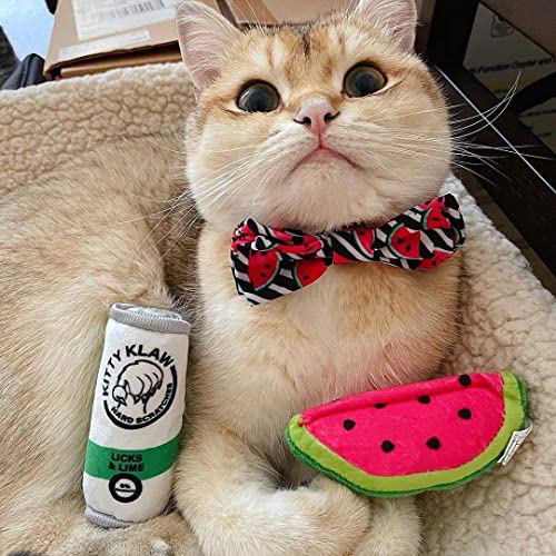 Kitty Klaw Licks & Lime Plush Cat Toy