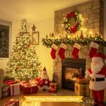 200 LED Warm White Christmas Lights - 66ft