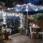 500 LED White Christmas Lights with Remote Control