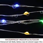 66 Ft 200 LED Multi-Color Battery Fairy Lights