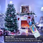 BrizLabs 66ft LED Color Changing Fairy Lights