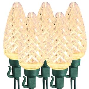 Brizled 16ft Warm White C9 Christmas Lights