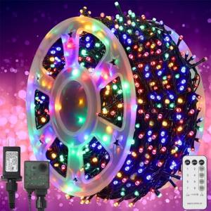 1000 LED Fairy String Lights with Remote, 328 FT