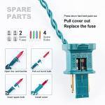 50-Count Multicolor Mini Christmas String Lights