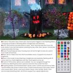 98.5ft Color Changing Christmas Lights with Remote