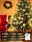 33FT 100 LED Battery Fairy Lights with Remote