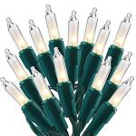 150 Count Warm White Mini Christmas String Lights