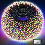 1500 LED Multicolor Christmas Lights for Indoors Outdoors