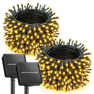 Brightown Solar String Lights - 92ft, 240 LED