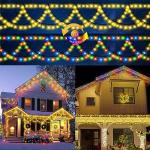 KAZOKU 380LED 40FT Waterproof Christmas String Lights