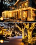 Brightown Solar String Lights - 92ft, 240 LED