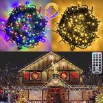 KAZOKU 380LED 40FT Waterproof Christmas String Lights