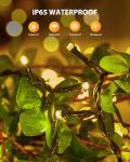 Brightown Solar String Lights - 92ft, 240 LED