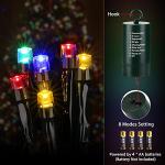 Multi-Color Battery Operated Christmas Lights, 66 ft
