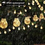 20 Vintage LED String Lights - 14ft Battery Operated