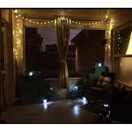 20 Vintage LED String Lights - 14ft Battery Operated