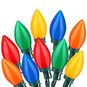Multi-Color C9 LED Christmas Lights - 32ft