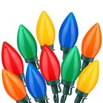 Multi-Color C9 LED Christmas Lights - 32ft