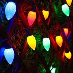 Multi-Color C9 LED Christmas Lights - 32ft