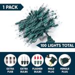 Joiedomi 100 Count Warm White Fairy String Lights