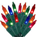 150 Count Multicolor Christmas Tree Lights, 33 FT