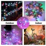 300 LED Multi-Color Outdoor String Lights, 108 Ft