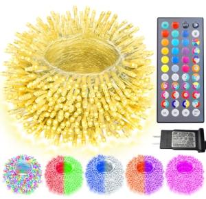 Color Changing 66FT Christmas String Lights with Remote