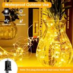 200 LED Fairy Lights with Remote - 66 Ft