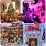 Color Changing 66FT Christmas String Lights with Remote