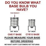 C9 Clear Incandescent Replacement Bulbs - 25 Pack