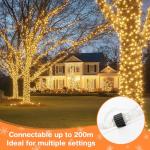 100 LED String Lights with Remote, 33 ft