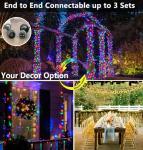 Joomer Color Changing 66FT LED Christmas Lights