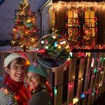 150 Count Multicolor Christmas Tree Lights, 33 FT