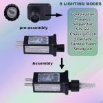 300 LED Multi-Color Outdoor String Lights, 108 Ft