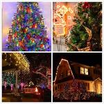 C9 LED Christmas Lights String - 2 Pack, 66 FT
