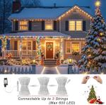 Color Changing 66FT Christmas String Lights with Remote