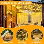 200 LED Fairy Lights with Remote - 66 Ft