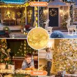 100 LED String Lights with Remote, 33 ft
